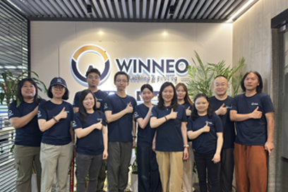 Lễ ra mắt bức tường LOGO mới của WINNEO