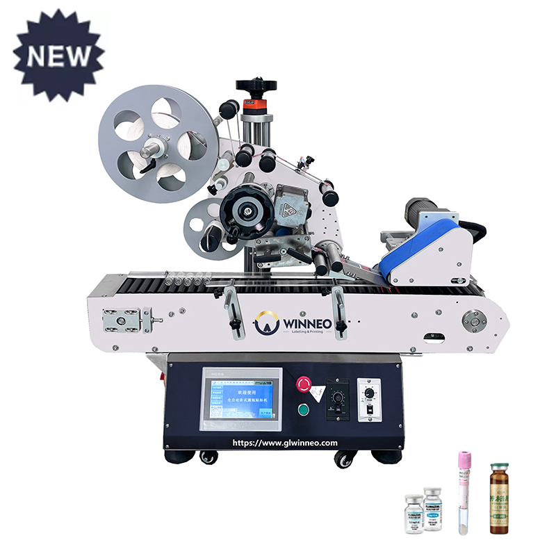 Máy dán nhãn chai tròn ngang để bàn WT-105 - WINNEO